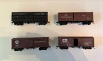 Ho Scale 36' Wood Side Boxcar, Stock. Fixed Price $50.00.