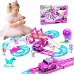 Race Tracks Toys For 3 4 5 6 Year Old Girls , Princess Car Mode Game W/.... Fixed Price $26.77.