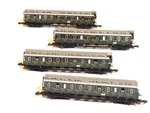 87560 Marklin Z-scale Drg, The "deutsche REICHSBAHN"1929-1945 Prussian Car Set. Fixed Price $224.10.
