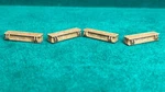 Ho Scale 4 Pcs - Prr Style Bolsters Kit For Flat Car Gondola Laser Cut Precision. Fixed Price $14.99.