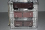 Scale Mtl 20276 Set Of 3 Chessie System 40' Single Door Boxcar C46769. Fixed Price $54.99.
