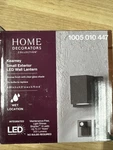 Hampton Bay Pack 1-LIGHT Led Outdoor Wall Mount Lantern Bronze 4.375 23755. Fixed Price $47.23.