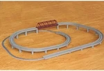 Rokuhan Z Scale 1/220 Rail Set D Single Track Overpass New R063. Fixed Price $248.07.