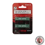 New Rokuhan Z Gauge A101-8 China Shipping 40F Sea Container (pack Of 2). Fixed Price $26.29.