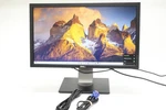Dell G2410T 24" Led Lcd Monitor Full 1080P With Dvi Vga Power Cables Tested. Fixed Price $69.99.