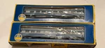 Lot 2 Vtg Ahm Mini Ho B&o 1930 Sleeper Observation Trains Railroad. Fixed Price $34.00.