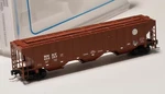 Z-scale Freudenreich Bnsf Brown Livery PS-2CD Covered Grain Hopper Brass. Fixed Price $269.99.