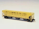 Metal Made Z-scale Freudenreich J.w. Flammer Inc PS-2CD Covered Grain Hopper. Fixed Price $269.99.