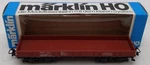 Marklin 4473 Ho Scale German Federal Railway Low Side Flatcar Ex/box. Fixed Price $9.89.