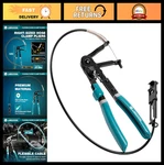 Flexible Hose Clamp Pliers 27.5" Adjustable Ratcheting Tool For Automotive & Mac. Fixed Price $33.99.