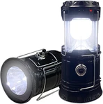 2-PACK Collapsible Camping Lantern Xtauto Solar Usb Rechargeable Portable Lightw. Fixed Price $26.04.