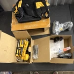 Pulituo Black Yellow Fabric Bag With Handle & Multiple Tools. Fixed Price $28.00.