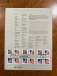 American Commemorative Cancellations #2420 U.s. Flags (#5871-82). Fixed Price $25.00.