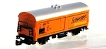 Z Scale Marklin Mini-club 8600 Schweppes Bitter Orange Reefer Db. Fixed Price $59.95.