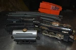 Yonezawa Diamond Steam Locomotive Tin Toy Set Electric Made Japan Rare. Fixed Price $209.00.