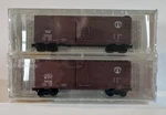 Microtrains Scale 20326-2 B&m 40' Single Door Box Car 2-PACK. Fixed Price $68.83.