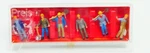 Preiser Mini-figures 10033, Railroad Track Workers, Gang, Ho Scale. Fixed Price $12.95.