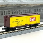 Micro-trains Scale 47070 Swift Refrigerator Line Wood Reefer Srlx 8601. Fixed Price $13.99.