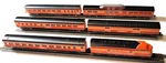 Z Marklin 8809 F7 Southern Pacific Daylight (tested) 5-PASSENGER Car Set #1. Fixed Price $429.95.