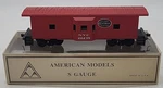 American Models 7707 Scale Nyc Illuminated Bay Window Caboose #20235 Ex/box. Fixed Price $20.49.