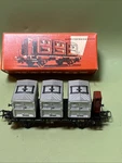 M Rklin H0 Ac 4614 Rail Road Container Car Great Condition. Fixed Price $32.50.