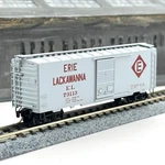 Micro-trains Scale 20360 Erie Lackawanna 40FT Single Door Std Boxcar 73113. Fixed Price $15.99.