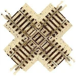 Atlas 2420 Code 65 True-track 90-DEGREE Crossing. Fixed Price $19.99.