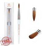 Modelones Kolinsky Sable Acrylic Nail Brush Size 10 Oval. Fixed Price $27.99.