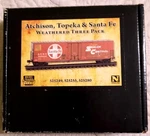 Micro-trains Weathered Atsf Super Shock Control 3 Car Runner Pack Rare Htf Oop.. Fixed Price $149.99.