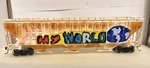 Scale Intermountain Custom Weathered + Graffiti Hopper Canadian National. Fixed Price $38.22.