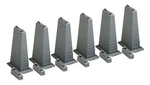 Faller 120473 Ho Scale 1:87 Kit Of 6 Piers With Extensions Each Mm. Fixed Price $19.94.