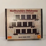 Microtrains Scale 3-CAR Runner Pack Nokl Bulkhead Flat Cars W/tire Loads.. Fixed Price $95.00.
