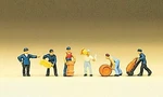 Preiser 88511 Z Scale Railroad Personnel Track Workers PKG(6). Fixed Price $20.99.
