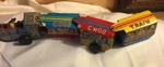 Antique Line Mar Toys Tin Japan Choo Circus Wind Up Train Used Works Some. Fixed Price $33.00.