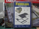 Walthers Modulars 933-3720 Peaked Roof & Base Ho Scale New Free Shipping. Fixed Price $18.00.