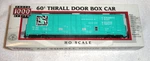 Photo 1000 Scale 60' Thrall Box Car Magnetic Couplers Item 23939 TCAX/#30032. Fixed Price $18.00.