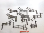 M Rklin Gauge Lot Switches, Defect, For Clockwork Operation #DA901-3. Fixed Price $103.92.