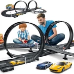 Kids Toy-electric Powered Slot Car Race Track Set Boys Toys For 6 7 8-12 Year.... Fixed Price $39.20.