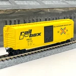 Micro-trains Scale 31020 Railbox 50 Ft Standard Single Door Boxcar 14714. Fixed Price $21.99.