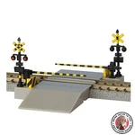 New Rokuhan Z Gauge S045-1 Railroad Crossing Japanese Type. Fixed Price $24.24.