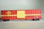 10077 Scale Micro Trains 50' Ribbed Box Car Hsw Helena Southwestern Rr. Fixed Price $29.95.