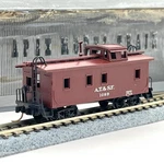 Micro-trains 50040 Scale Santa Fe Wood Sheathed Cupola Caboose Atsf 1089. Fixed Price $21.99.