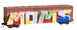 Z Scale Mtl 511 44 071 Kcs 50' Rib Side Box Car Plug Dr Micro-trains Weathered. Fixed Price $35.50.