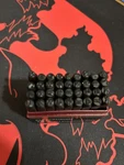 Pittsburgh 36 Piece 1/4" High Carbon Steel Stamping Set Letters Numbers. Fixed Price $17.87.