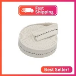 Patikil 3/4" Wide 6 Feet 100% Cotton Flat Wick, Oil Lamp Wicks With Black Stitch. Fixed Price $13.33.