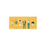 Preiser Kg Ho Scale People, Pedestrians, Passers-by Figures 10022. Fixed Price $19.35.