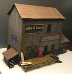 Scale Jake And Sons Structure Kit Laser Cut. Fixed Price $49.99.