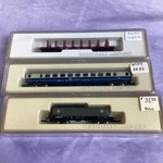 Lot Of 3 Marklin 8759, 8660, 8655 Collector Edition Train Cars Z Scale. Fixed Price $79.99.