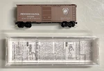 Micro-trains 20780/3 Scale Pennsylvania 40' Single Door Boxcar #603499 Ln/box. Fixed Price $11.67.
