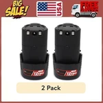 (2 Pack) Hyper Tough 12V Max 2.0AH Lithium-ion Rechargeable Battery. Fixed Price $40.00.